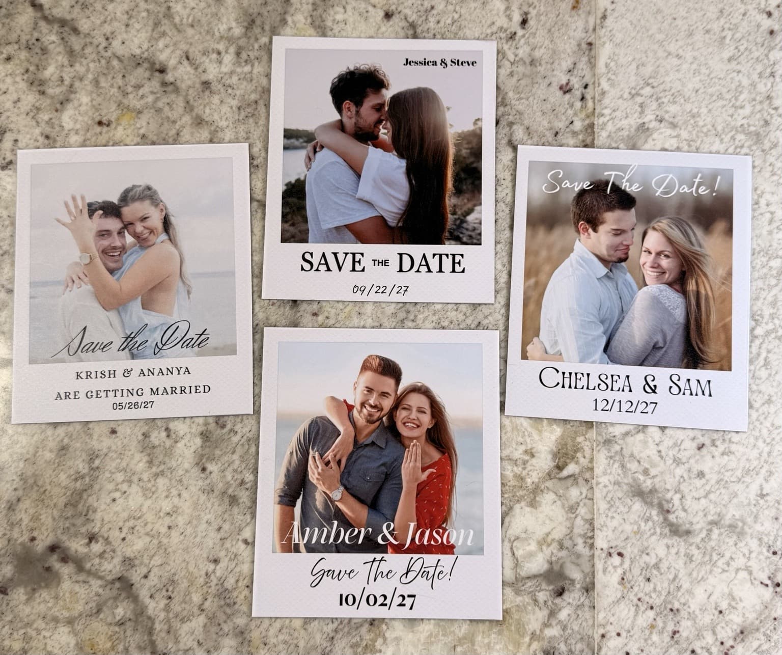 Save the Date FRAMED FLEXIBLE 4.3x5.1