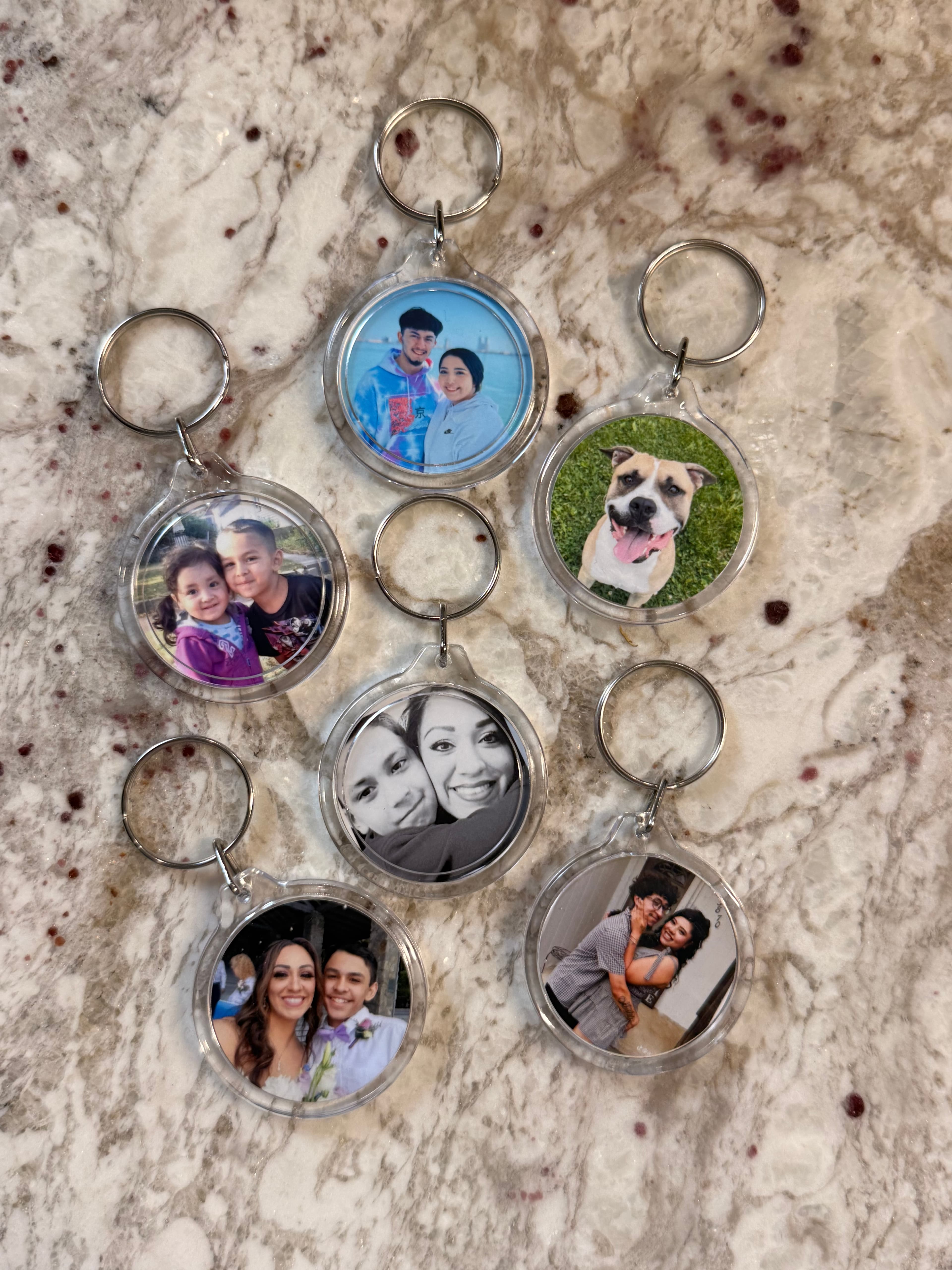 Keychain round
